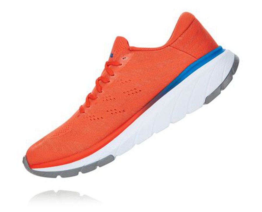 Hoka One One Cavu 3 Löparskor Herr - Röda - ATXDE-3197